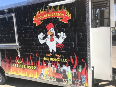 Pollos Al Carbon Vehicle Graphics Photo
